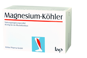 MAGNESIUM KÖHLER Kapsulas, 1X60 gab