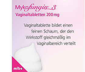 MYKOFUNGIN 3 vaginālas tabletes 200 mg, 3 gab