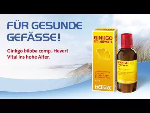 Video par GINKGO BILOBA COMP.Heverta pilieni, 100 ml