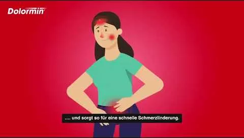 Video par Dolormin® ar ibuprofēnu galvassāpēm, 30 gab