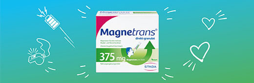 MAGNETRANS tieši 375 mg granulas, 20 gab