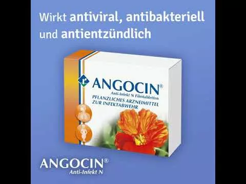 Video par ANGOCIN Pretinfekcijas N apvalkotās tabletes, 500 gab