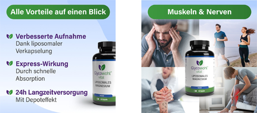 GLYCOWOHL vital liposomālā magnija lielās devas kapsulas, 120 gab