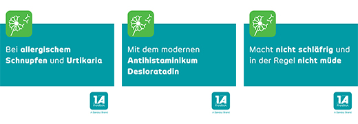 DESLORA-1A Pharma 5 mg apvalkotās tabletes, 6 gab