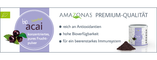 ACAI 100% organiskais pulveris bez nesējiem, 80 g
