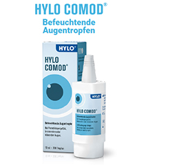 HYLO-COMOD Acu pilieni, 2X10 ml