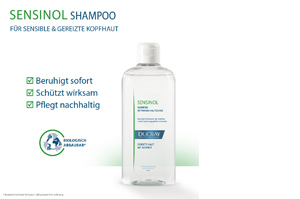 DUCRAY SENSINOL Šampūns ar fizio ādas aizsardzību, 400 ml