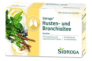 SIDROGA Klepus un bronhu tējas filtrēšanas maisiņi, 20X2,0 g