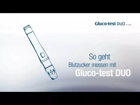 Video par Gluco Test Duo teststrēmeles, 50 gab