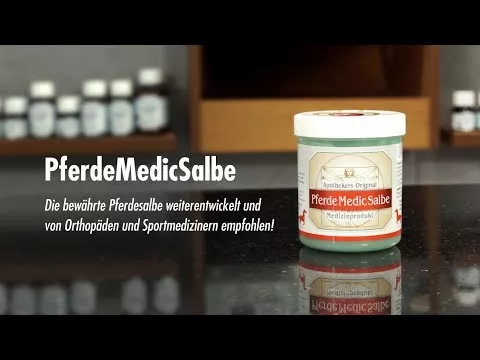 Video par Zirgu zāļu ziede Apothekers Original, 600 ml