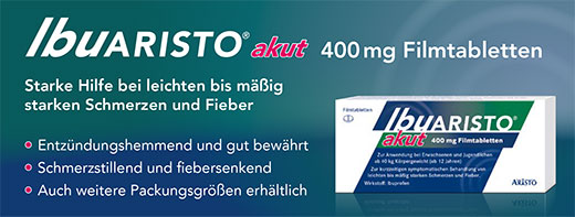 IBUARISTO akūtas 400 mg apvalkotās tabletes, 50 gab