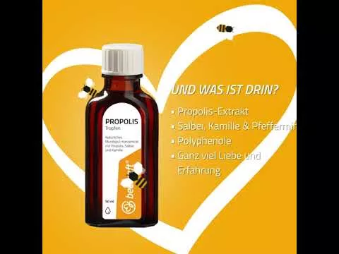 Video par Beecraft Propolis drops mutes skalojamā līdzekļa koncentrāts, 50 ml