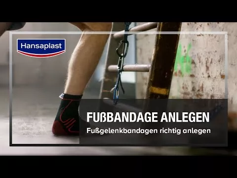 Video par Hansaplast Sport potītes pārsējs izmērs S/M, 1 gab