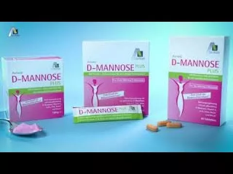 Video par D-Mannose Plus 2000 mg nūjas, 60X2,47 g