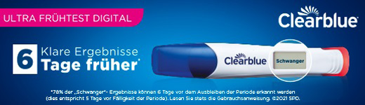 CLEARBLUE Grūtniecības tests Ultra Early Test digitālais, 2 gab