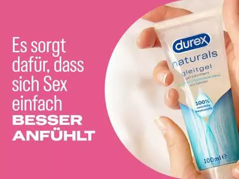 Video par durex® Naturals Extra Sensitive lubrikants, 100 ml