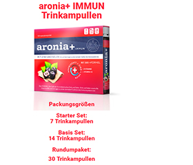 ARONIA+ PRO IMMUN Dzērienu ampulas, 7X25 ml