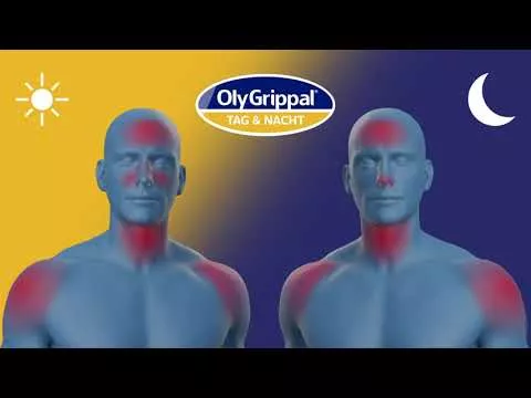 Video par Olygrippal Day & Night 500 mg/60 mg tabletes (16 gab.)