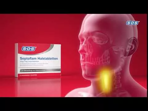 Video par Septoflam kakla tabletes (8 gab.)
