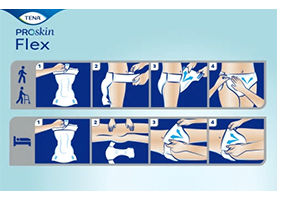 TENA FLEX maxi S, 22 gab
