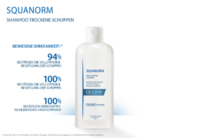 DUCRAY SQUANORM Šampūns pret sausām blaugznām, 200 ml