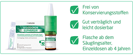 VISIODORON Eifrāzijas acu pilieni, 10X0,4 ml