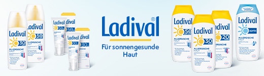 LADIVAL Alerģiskas ādas želeja LSF 20, 200 ml