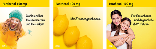 PANTHENOL 100 mg Jenapharm tabletes, 100 gab