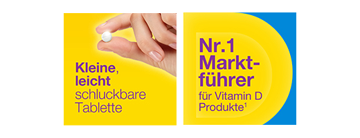VIGANTOL 500 I.U. D3 vitamīna tabletes, 100 kapsulas