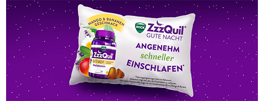 WICK ZzzQuil Good Night Mango & Banāns, 30 gab