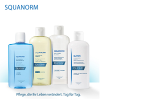 DUCRAY SQUANORM Šampūns pret sausām blaugznām, 200 ml