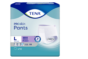 TENA PANTS Maxi L vienreizlietojamās bikses, 10 gab
