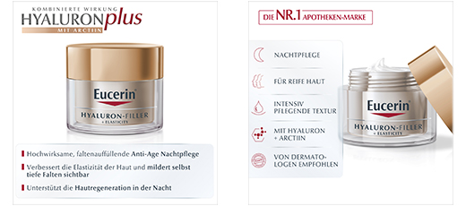EUCERIN Anti-Age Elasticity+Filler nakts krēms, 50 ml