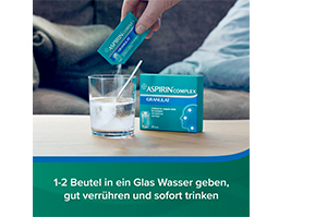 ASPIRIN COMPLEX Btl.w.Gran.z.Herst.e.Susp.z.Einn., 10 gab