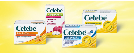 CETEBE Defence Fit pastilas, 20 gab