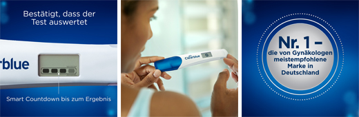 CLEARBLUE Grūtniecības tests TripleCheck ultra-early, 3 gab