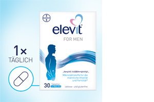 ELEVIT vīriešiem Tabletes, 30 kapsulas