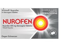 NUROFEN Ibuprofēns 400 mg apvalkotās tabletes, 24 gab