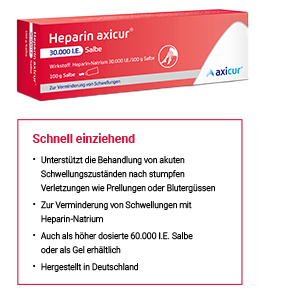HEPARIN AXICUR 30 000 I.U. ziede, 100 g