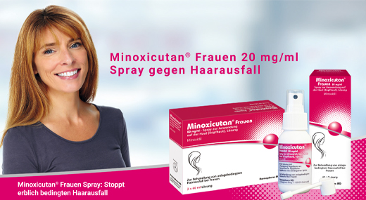 MINOXICUTAN Sievietes 20 mg/ml aerosols, 60 ml