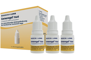 CORNEREGEL Šķidruma acu pilieni, 3X10 ml