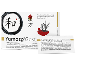 YAMATOGAST 265 mg apvalkotās tabletes, 27 gab