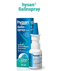 HYSAN Fizioloģiskā šķīduma aerosols, 20 ml