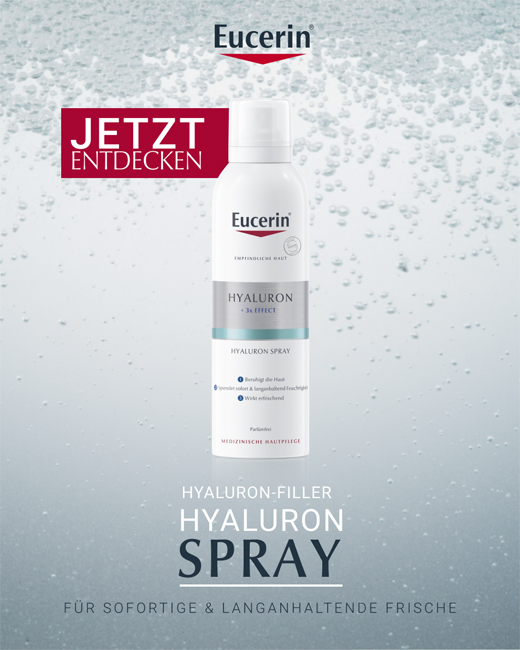 EUCERIN Pretnovecošanās hialurona aerosols, 150 ml