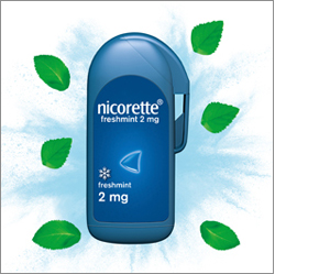 NICORETTE freshmint 2 mg pastilas presētas, 80 gab