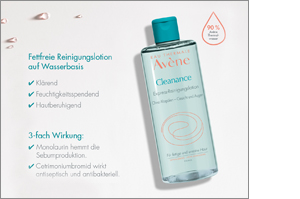 AVENE Cleanance Micelārais attīrošais losjons, 400 ml