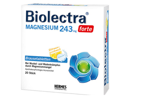 BIOLECTRA Magnija 243 mg forte citronu tabletes, 40 gab
