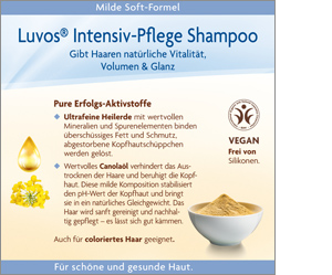 LUVOS Dabīgā kosmētika ar ārstniecisko mālu šampūnu, 200 ml