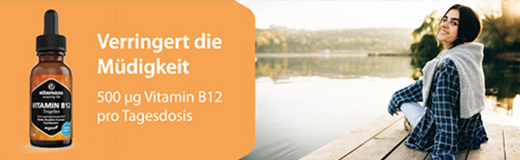 VITAMIN B12 100 µg augstas devas vegānu pilieni, 50 ml
