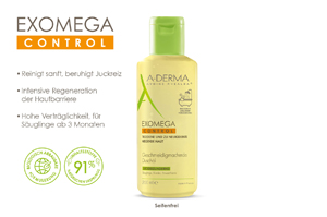 A-DERMA EXOMEGA CONTROL mīkstinoša dušas eļļa, 200 ml